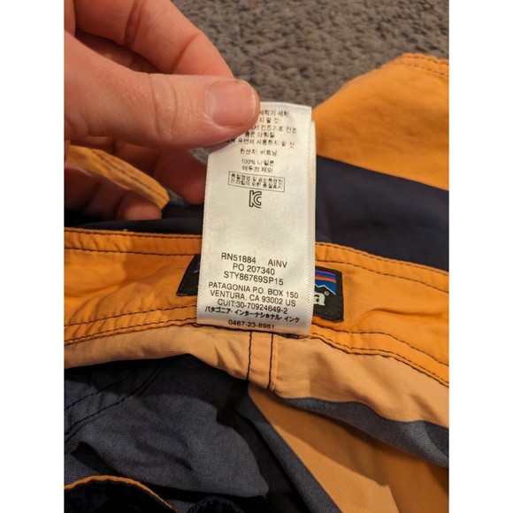 Men's Patagonia Men's Minimalist Wavefarer Striped 8" Board Shorts STY86769 - Picture 6 of 8